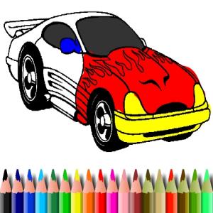 Раскраска BTS Muscle Car
