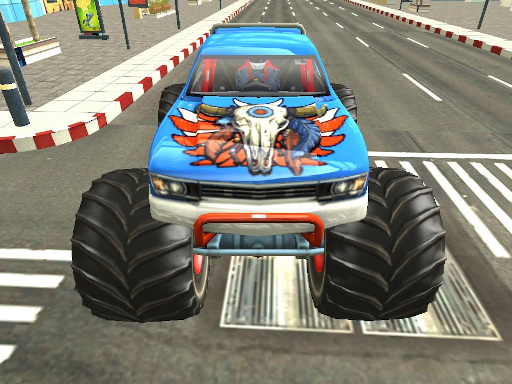 Parking de la ville de Monster Truck