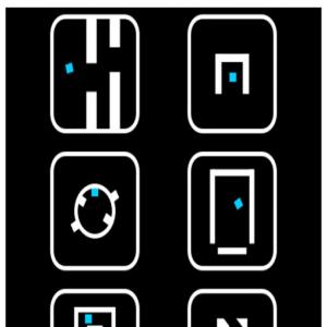 Blaues Pixel 10 Minigames