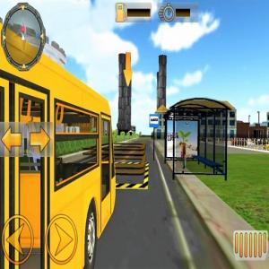 Simulateur de conduite de bus scolaire 2019