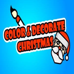 Farbe und dekorieren Weihnachten