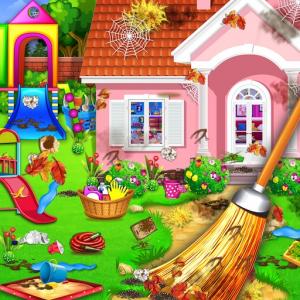 Süße Heimreinigung: Princess House Cleanup-Spiel