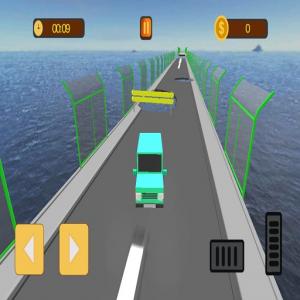 Unterbrochene Brücke Ultimate Car Racing Spiel 3D
