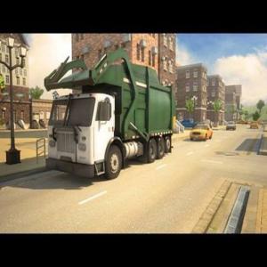 Müllwagen-Stadtsimulator