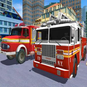 Спасательная Городская Пожарная Машина