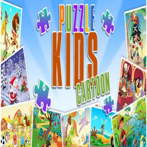 Kinder-Cartoon-Puzzle