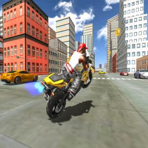 Мотоцикл Simulator Stunt Racing