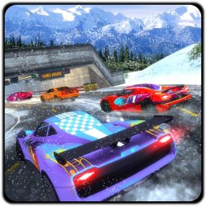 Schneefahren Auto-Racer-Spur-Simulator
