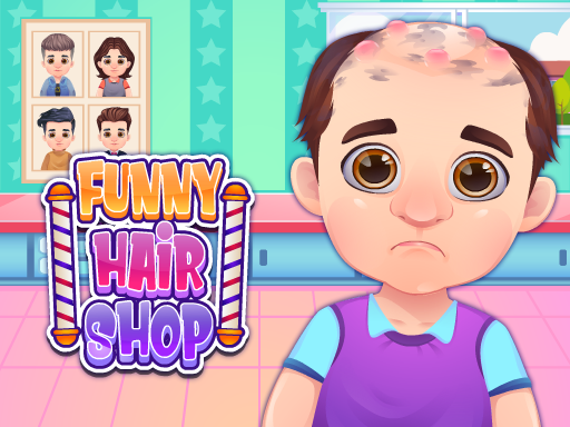Salon de cheveux drôle