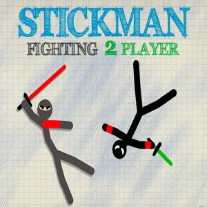 Stickman kämpft 2 Spieler