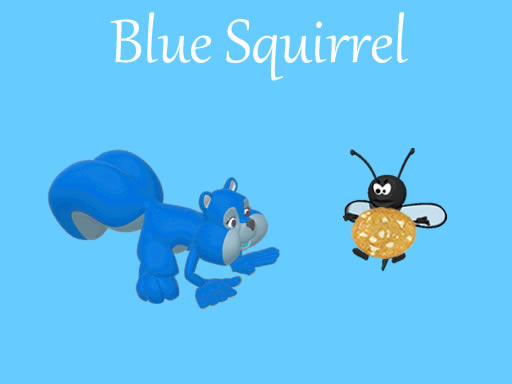 Écureuil bleu