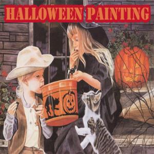 Glissière de peinture d'Halloween