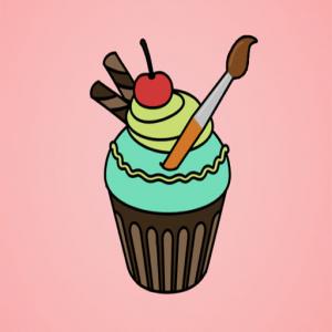 Thym Cupcake Coloriage