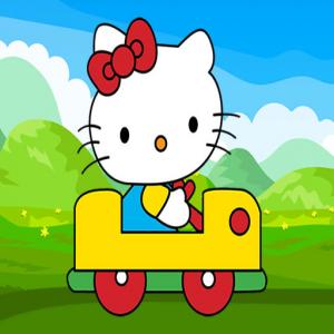 Nettes Kitty Car Puzzle