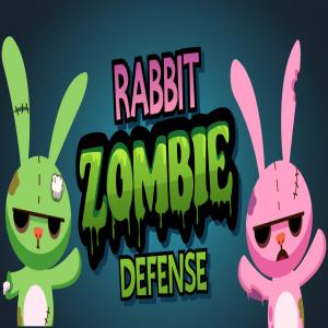 Kaninchen Zombie-Verteidigung.