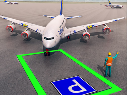 Flugzeugparkplatz 3D