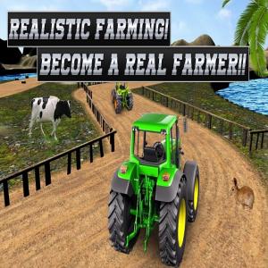 Simulateur d'élevage de tracteur réel: tracteur robuste