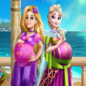 Дворцовые принцессы, беременные лучшие подруги
