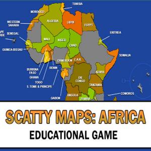 Scatty Maps Африки