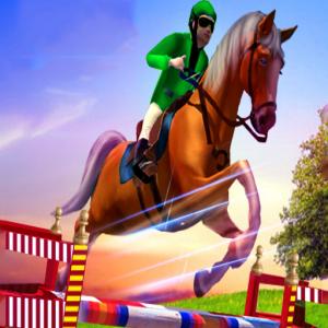 Симулятор прыжков с лошадиным шоу 3D