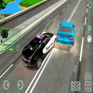 MAD COP POLICE CAR RACE: Polizeiauto vs Gangster Escape