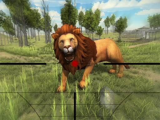 Lion Jagd 3D.