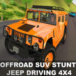 Внедорожник Внедорожник Stunt Jeep Driving 4x4