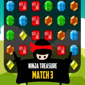 Match de trésor ninja 3