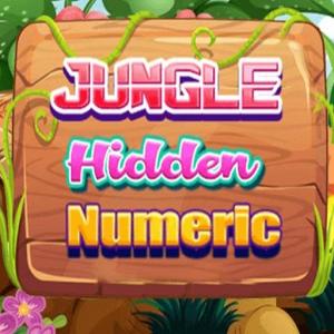 Dschungel versteckte numerisch