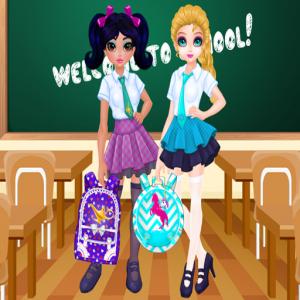 Concours de design de sacs d'école Jacqueline et Eliza