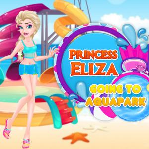 Prinzessin Eliza geht nach Aquapark