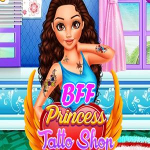 BFF Princess Tattoo Shop