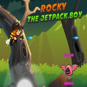 Rocky the jetpack garçon