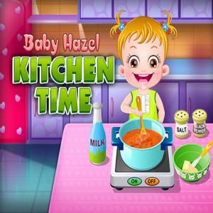 Baby Hazel-Küchenzeit