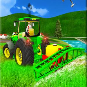 Индийский симулятор тракторной фермы