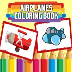 Livre de coloriage des avions
