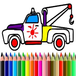 Coloriage de camions BTS