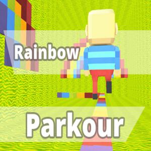 Kogama Rainbow Parkour.