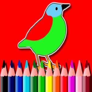 Книжка-раскраска BTS Birds