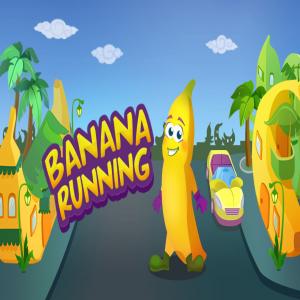 Банан біжить