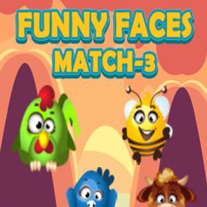 Смішні обличчя Match3