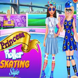 Princess Roller Skating-Stil