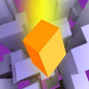 Chute de cube