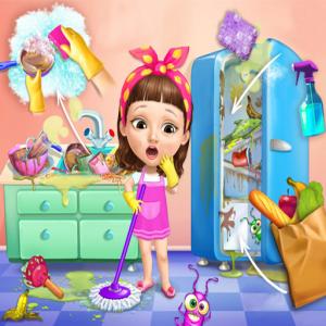 Sweet Baby Girl Cleanup House Messay