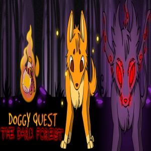 Doggy Quest den dunklen Wald