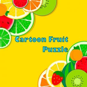 Puzzle de dessin animé de fruits