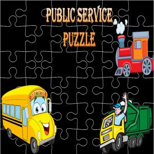 Öffentliches Service-Puzzle.